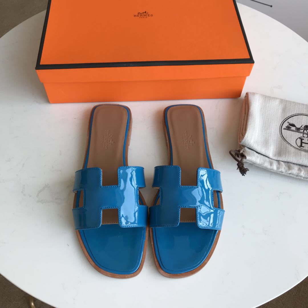 에르메스 올수공 오란 슬리퍼 샌들 페이던트 09